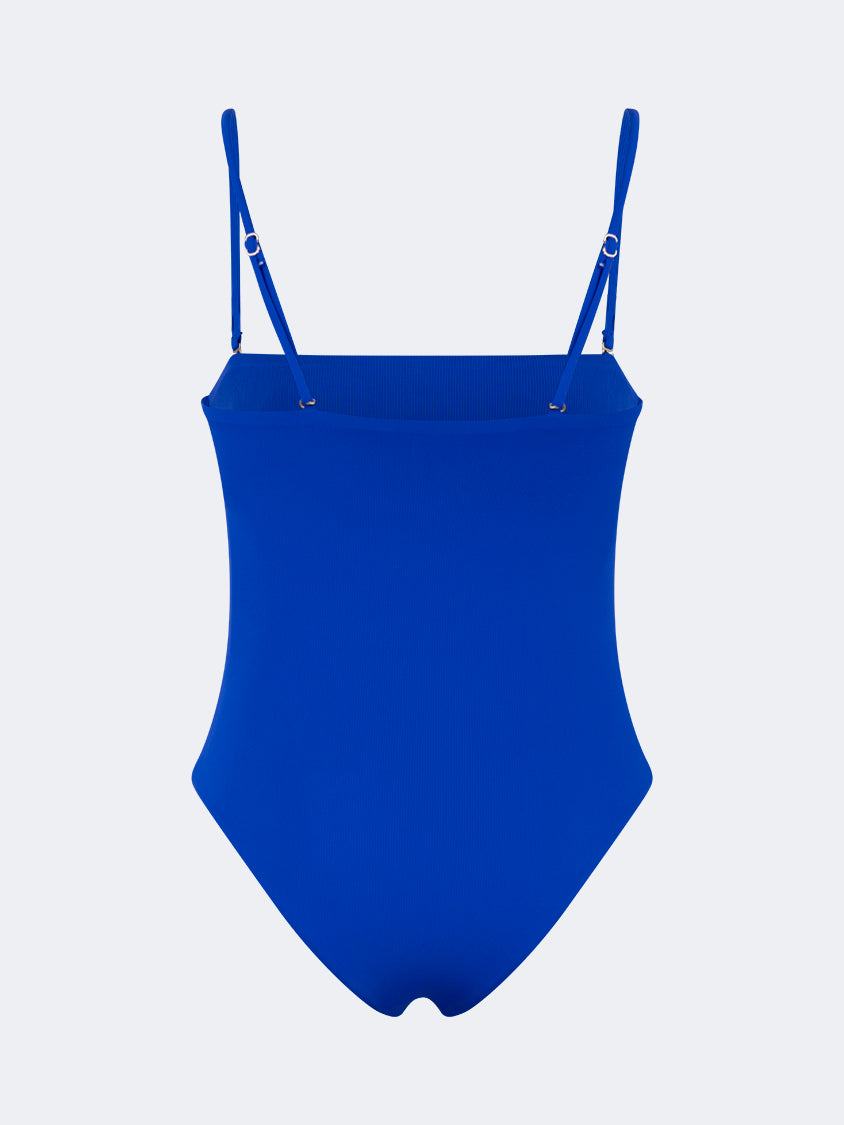 Oil And Gaz Modern Women Beach Monokini Blue