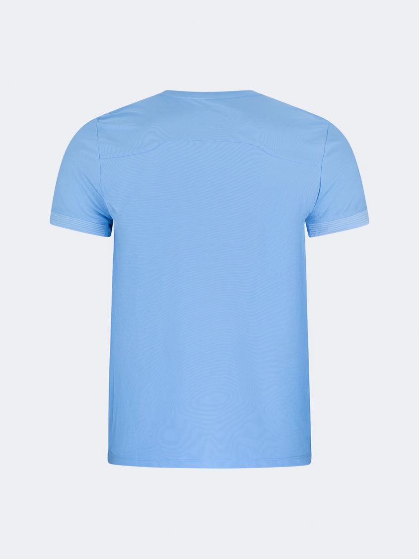 Oil And Gaz Classic Men Lifestyle R-Neck T-Shirt L.Blue