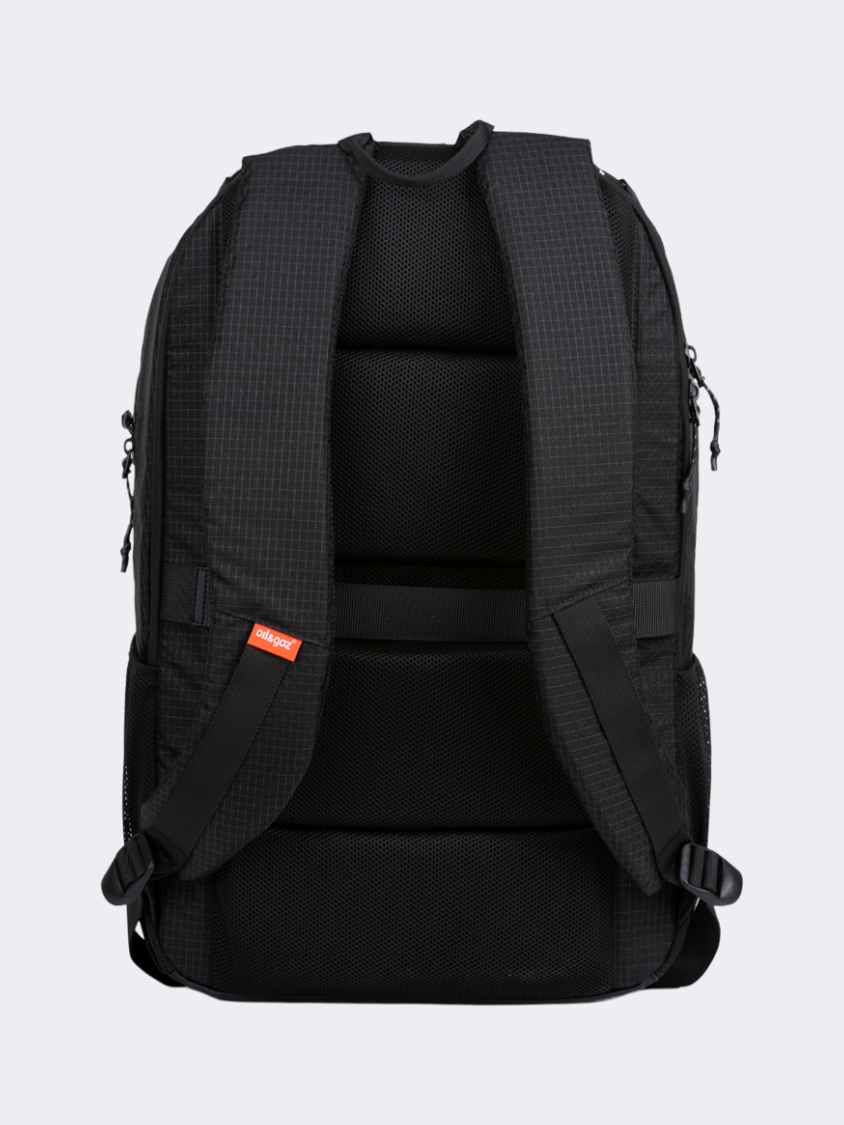 Oil & Gaz Functional Unisex Lifestyle Back Pack Black/Orange
