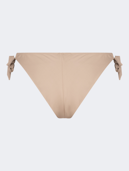 Oil & Gaz Comfortable Women Beach Tie Side Bottom Beige