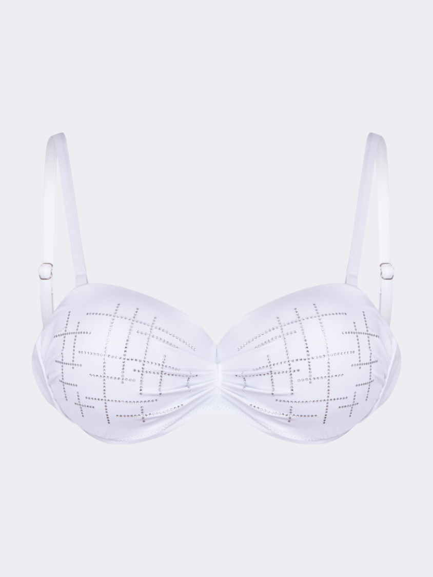 Oil And Gaz Comfortable Women Beach Bra Black