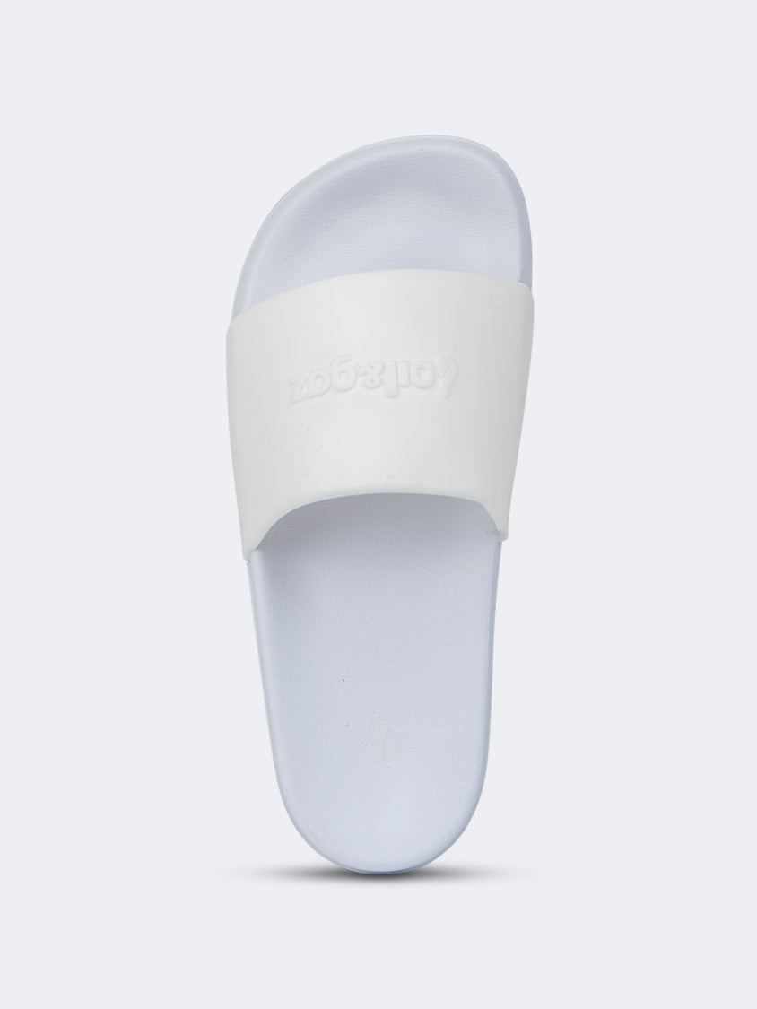 Oil And Gaz Comfy Unisex Beach Slide White