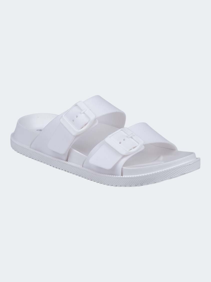 Oil&Gaz Comfortable Women Lifestyle Slide White