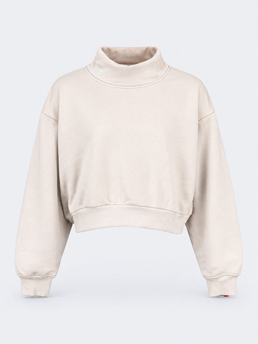 Oil & Gaz Warm Women Lifestyle Pullover Greige