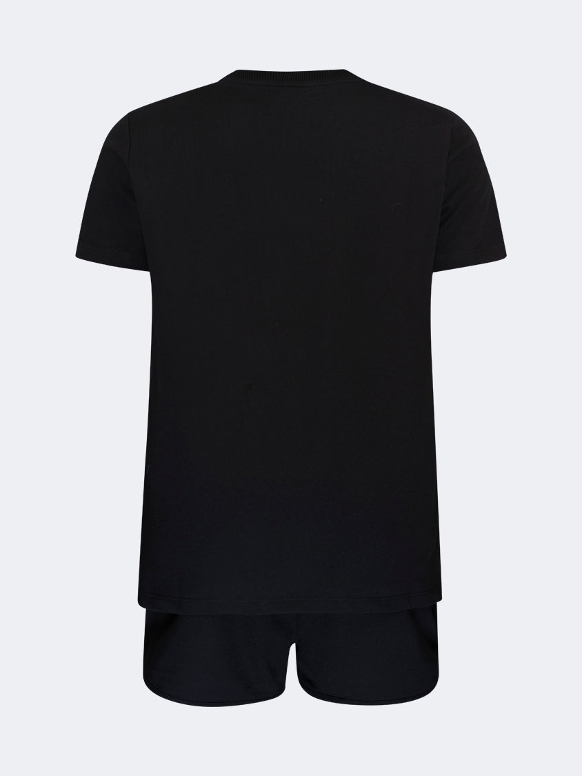 Oil And Gaz Comfortable Women Lifestyle Lounge Set Black