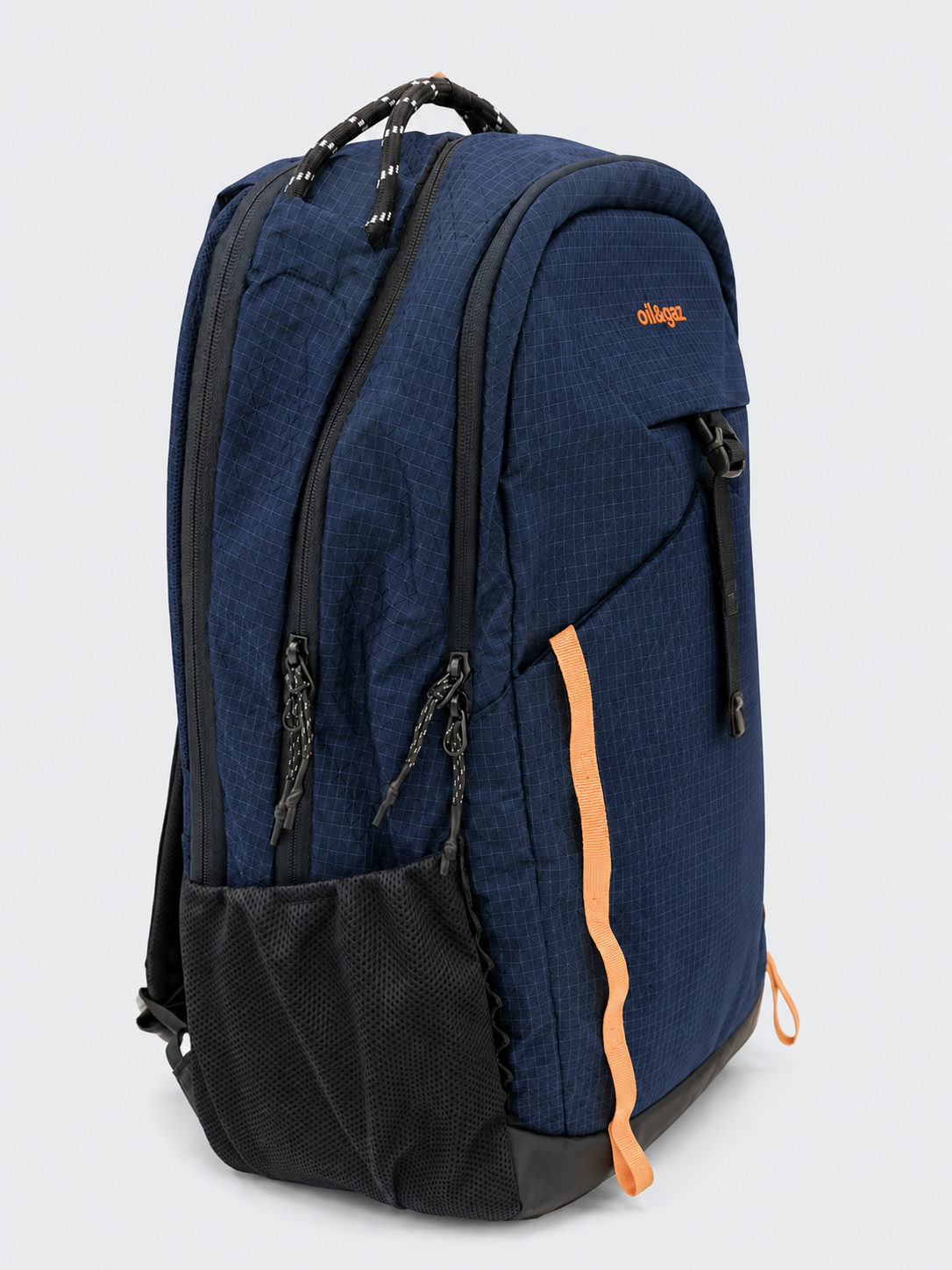 Oil & Gaz Functional Unisex Lifestyle Back Pack Navy/Orange