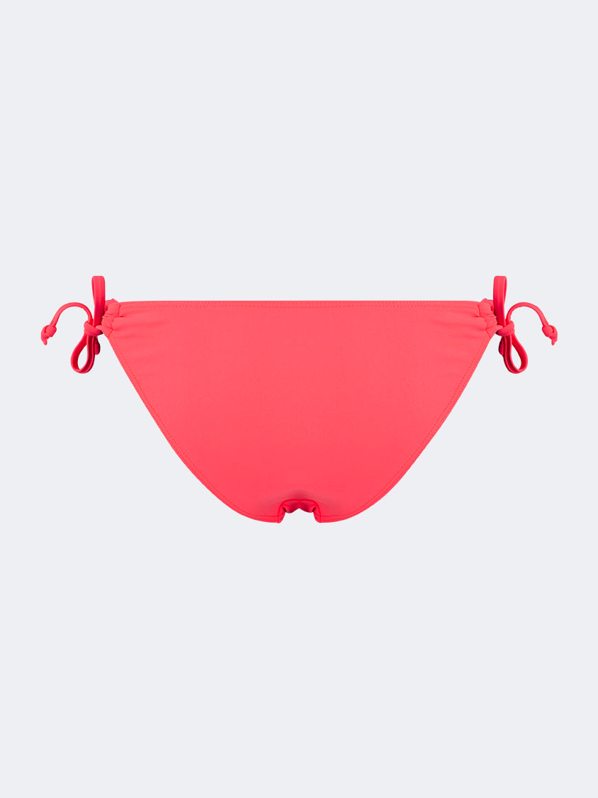 Oil And Gaz Breathable Women Beach Tie-Side Bottom Fiery Red