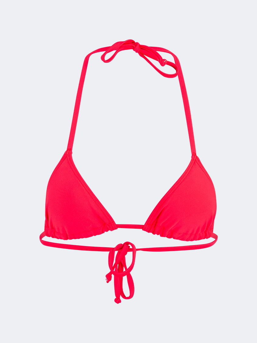 Oil And Gaz Stylish Women Beach Tri-Bra Fuchsia