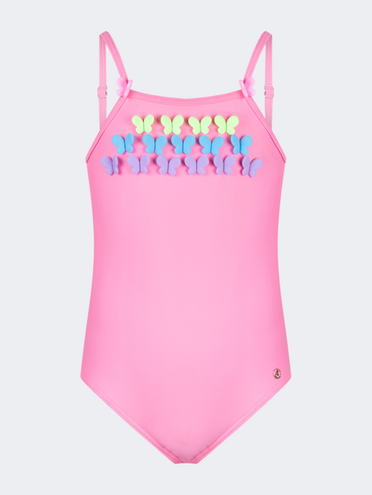 Oil & Gaz Elegant Kids-G Beach Monokini Pink