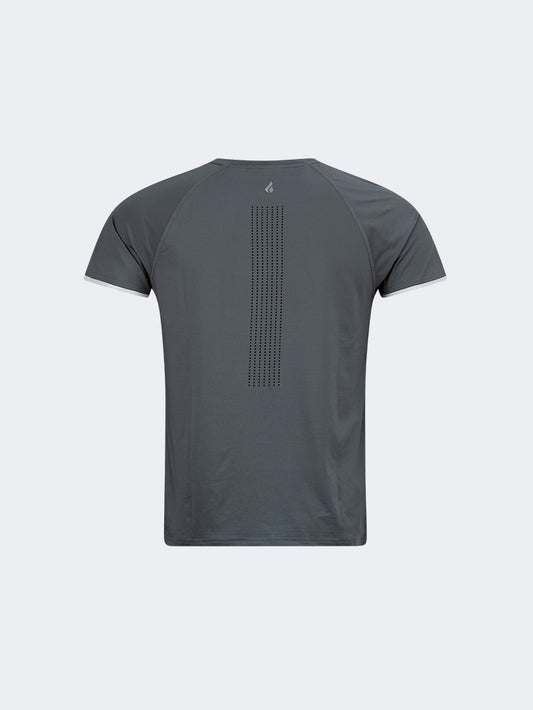 Oil & Gaz Lightweight Men Fitness T-Shirt Anthracite