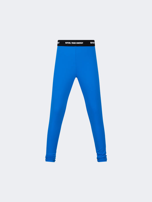 Oil & Gaz Plain Kids-Girls Lifestyle Tight Blue