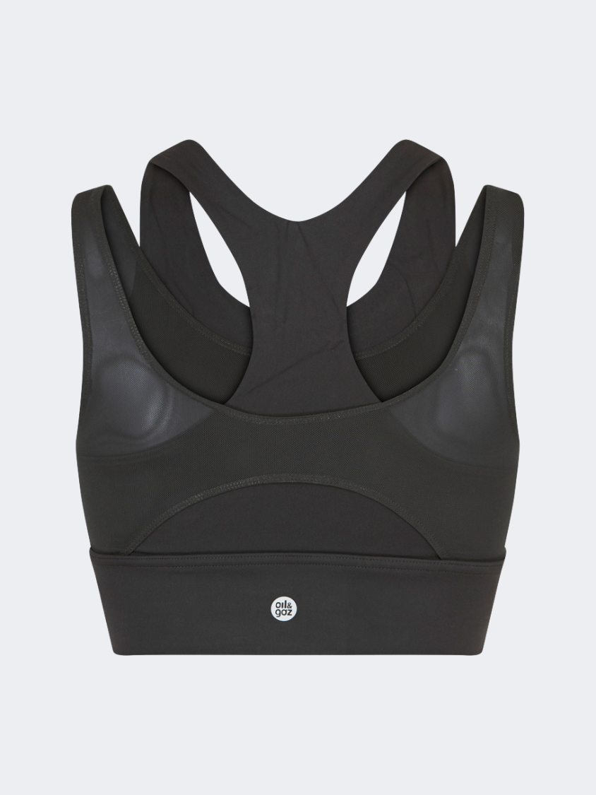 Oil&Gaz Lightweight Women Training Bra Black
