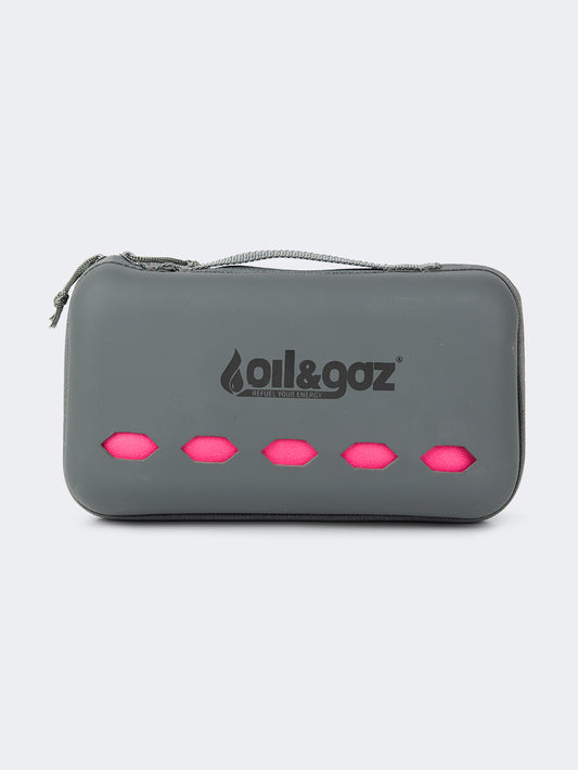 Oil & Gaz Rubber Bag Unisex Lifestyle Microfiber Towel Pink