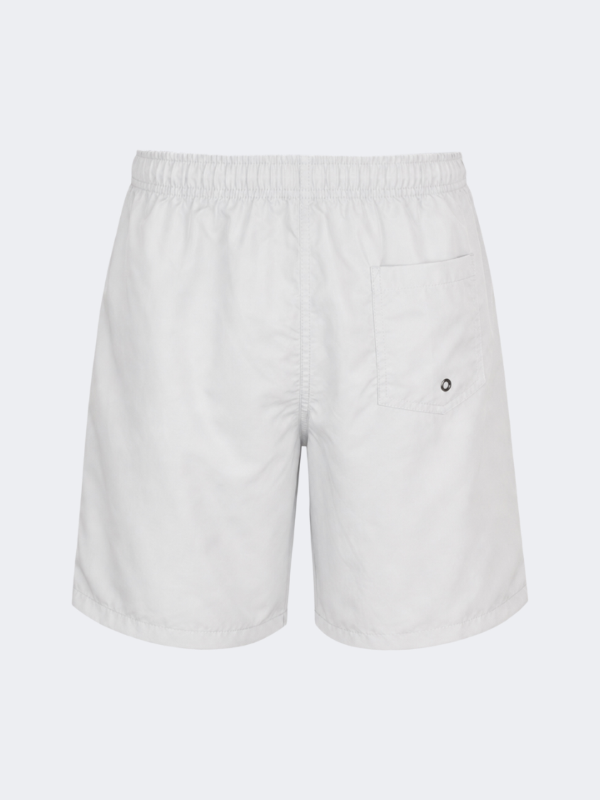 Oil & Gaz Breathable Men Beach Solid Swim Short Grey