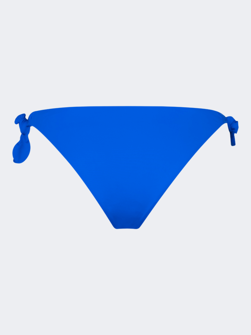 Oil And Gaz Comfortable Women Beach Tie Side Bottom Blue