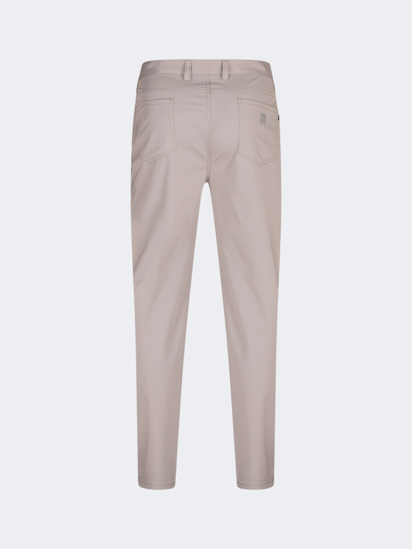 Oil And Gaz Straight-Cut Men Lifestyle 5 Pockets Pant Greige
