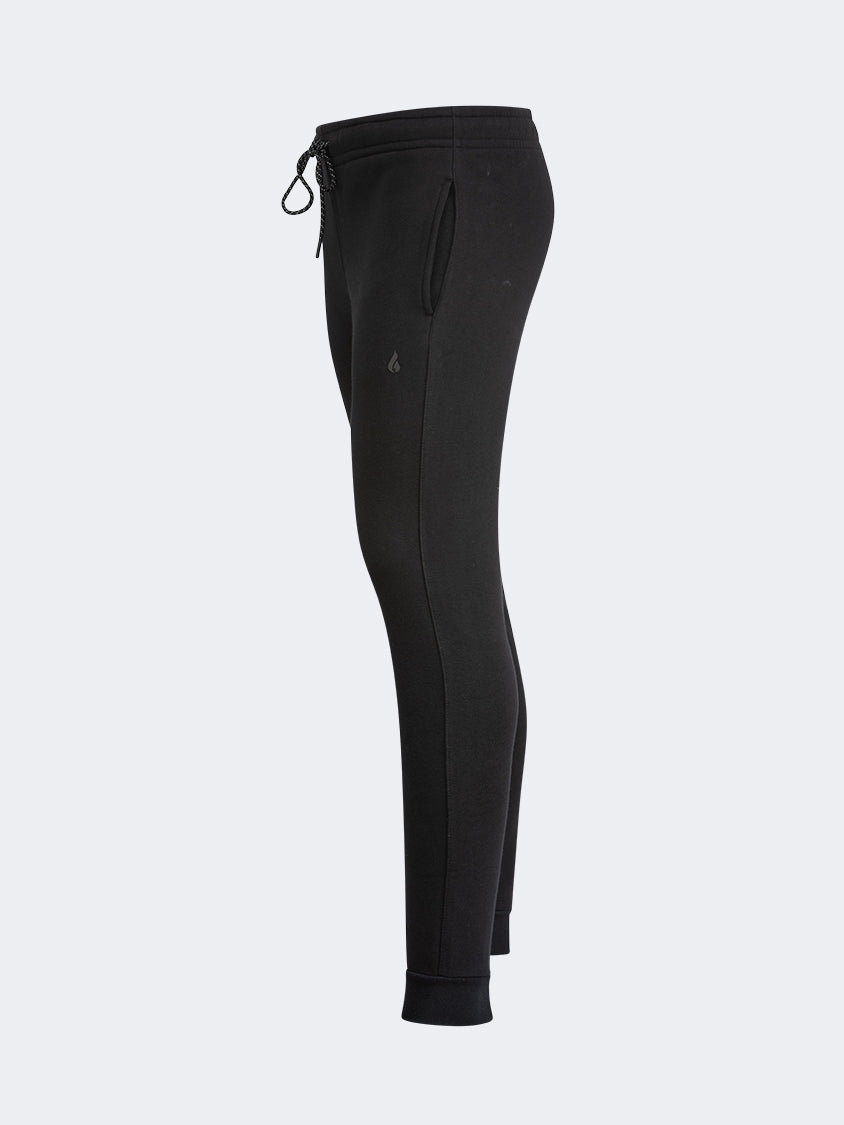 Oil And Gaz Cuffed Men Lifestyle Pant Black