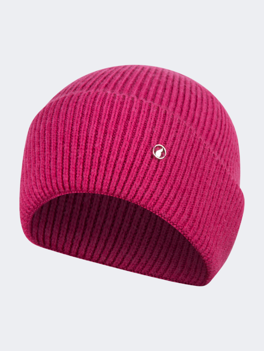 Oil And Gaz Cozy Women Lifestyle Beanie Fuchsia