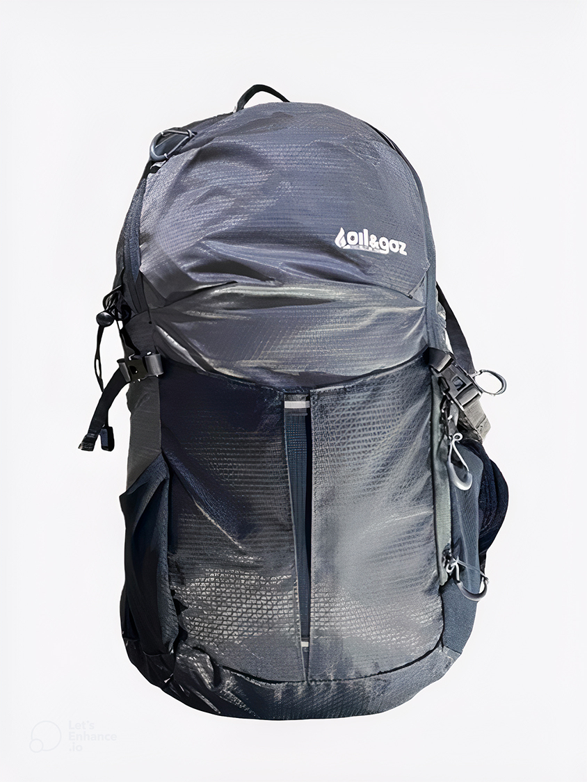 Oil And Gaz 20 L Unisex Hiking Bag Dark Grey/Black