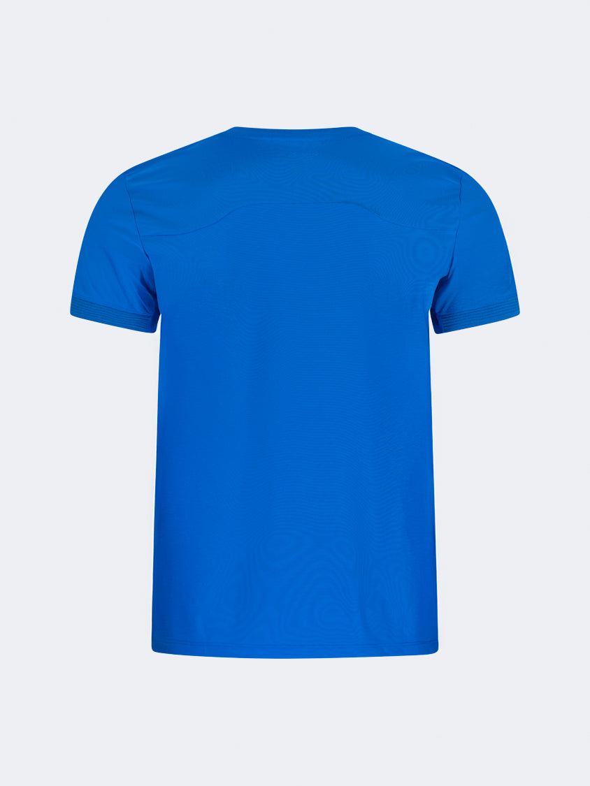 Oil And Gaz Classic Men Lifestyle R-Neck T-Shirt Royal Blue