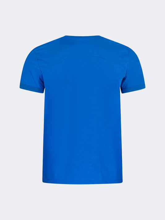 Oil & Gaz Classic Men Lifestyle R-Neck T-Shirt Royal Blue