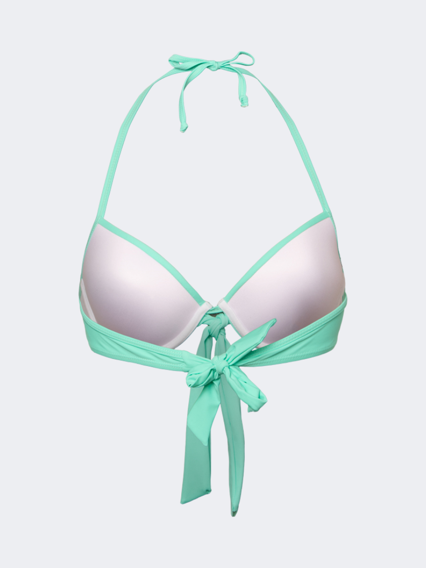 Oil And Gaz Classic Women Beach Bra Light Mint