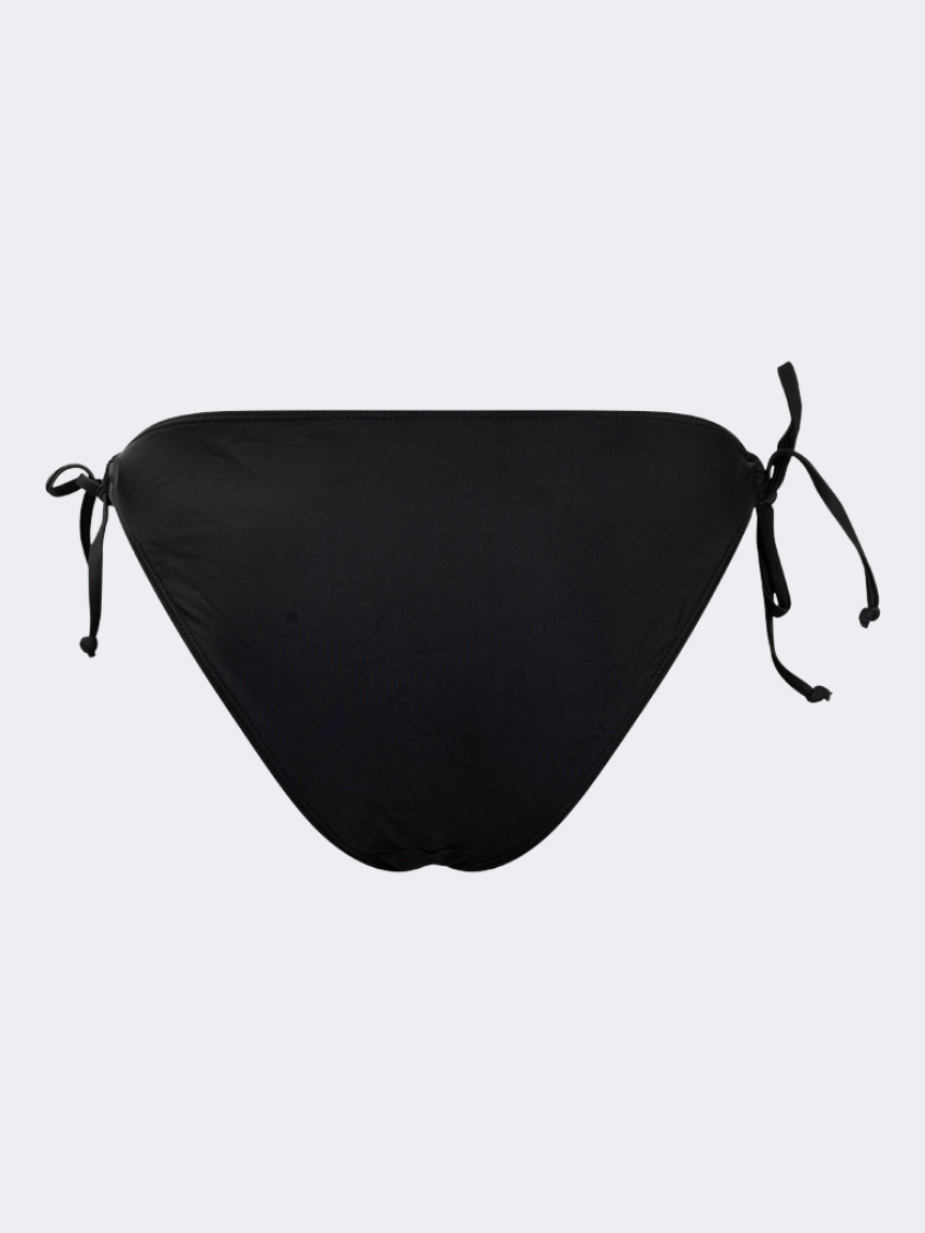 Oil And Gaz Adjustable Women Beach Slip Black