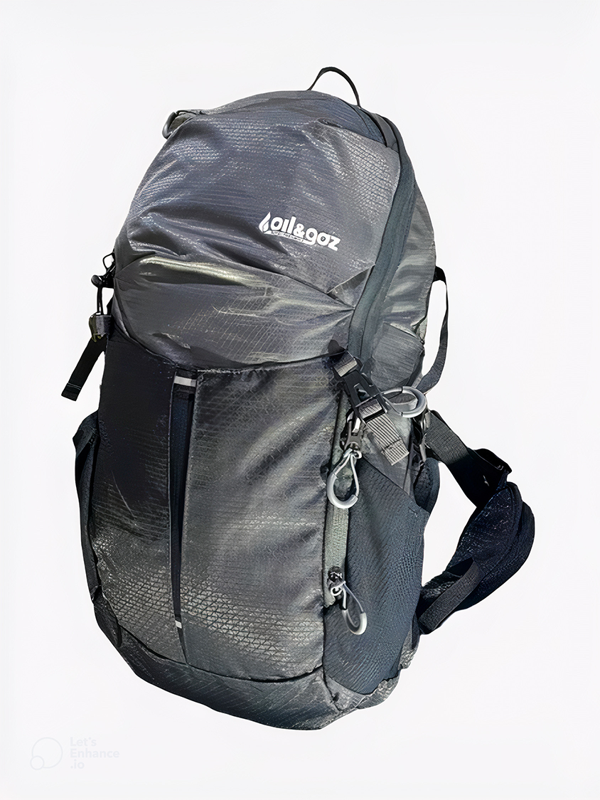 Oil And Gaz 20 L Unisex Hiking Bag Dark Grey/Black