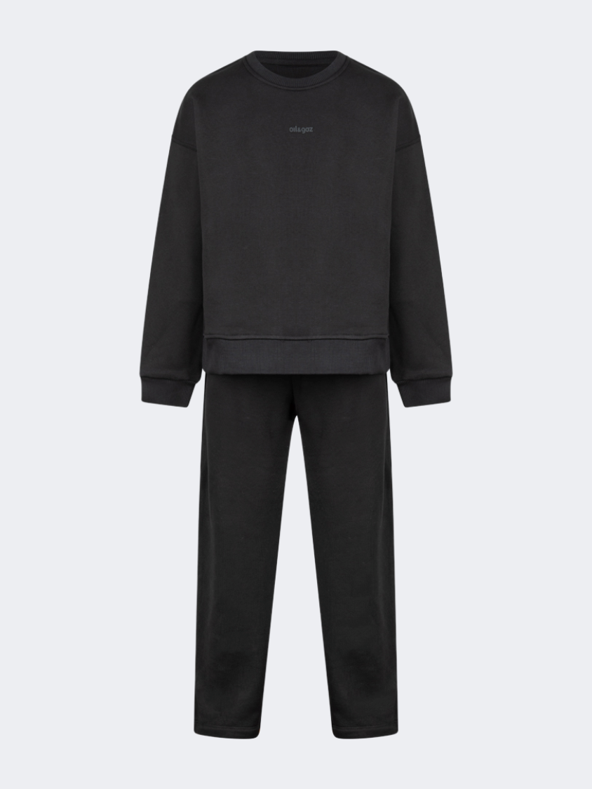 Oil&Gaz Modern Kids-Girls Lifestyle Suit Black