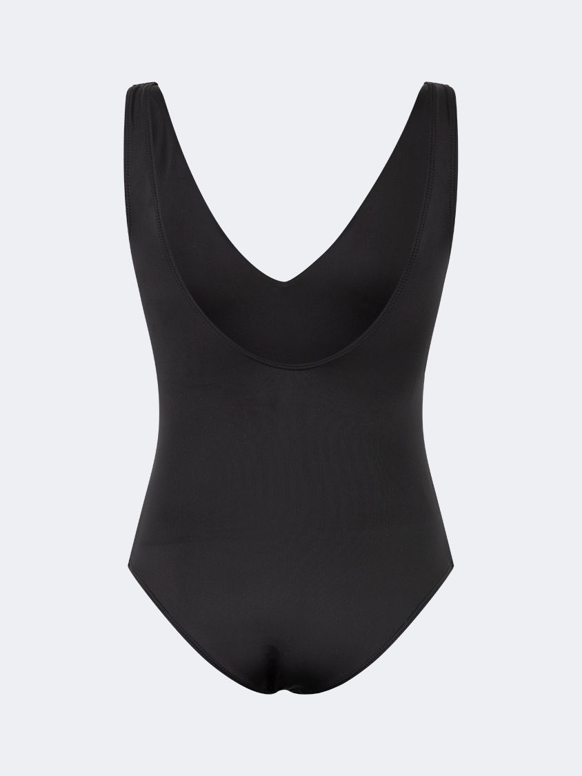 Oil And Gaz Modern Women Beach Monokini Black/Gold