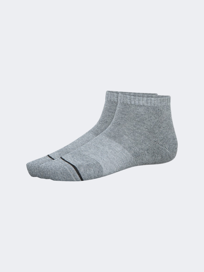 Oil And Gaz Soft 3 Pack Kids Lifestyle Socks Grey/White/Navy