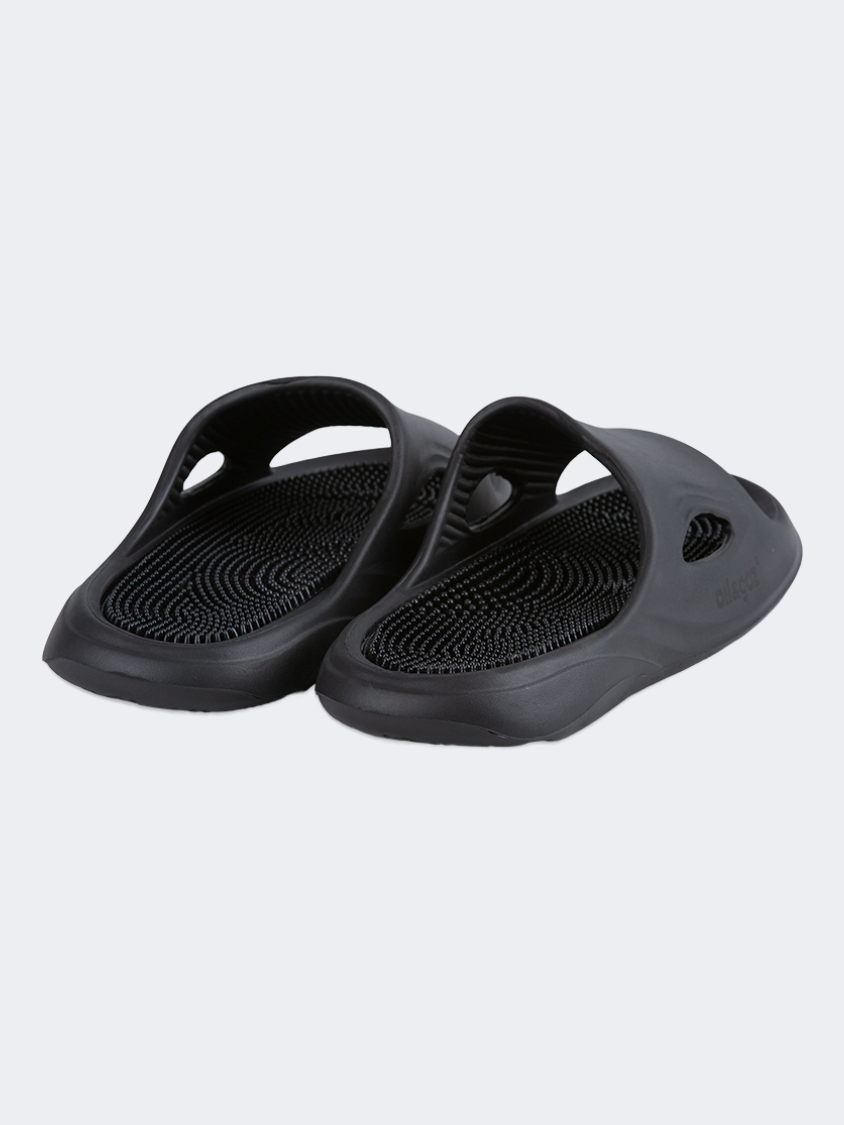 Oil&Gaz Relaxed Unisex Beach Slide Black