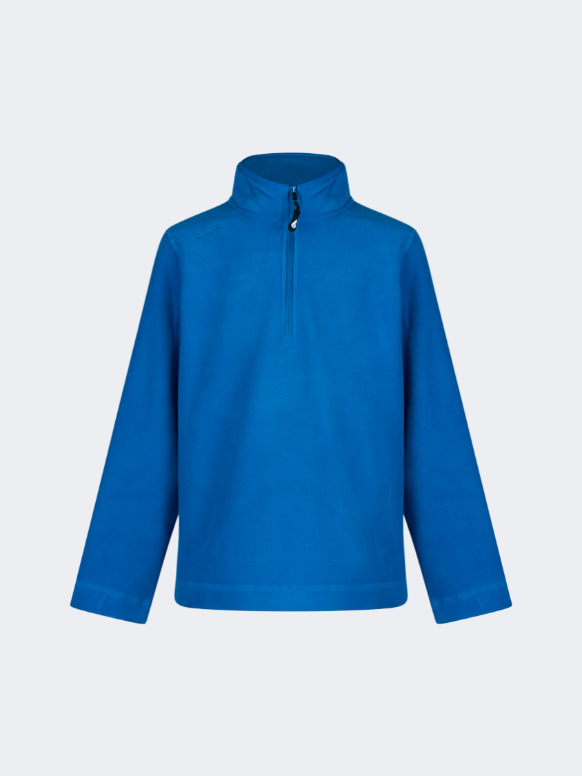 Oil&Gaz Warm Kids-Boys Skiing 1/4 Zip Fleece Royal Blue