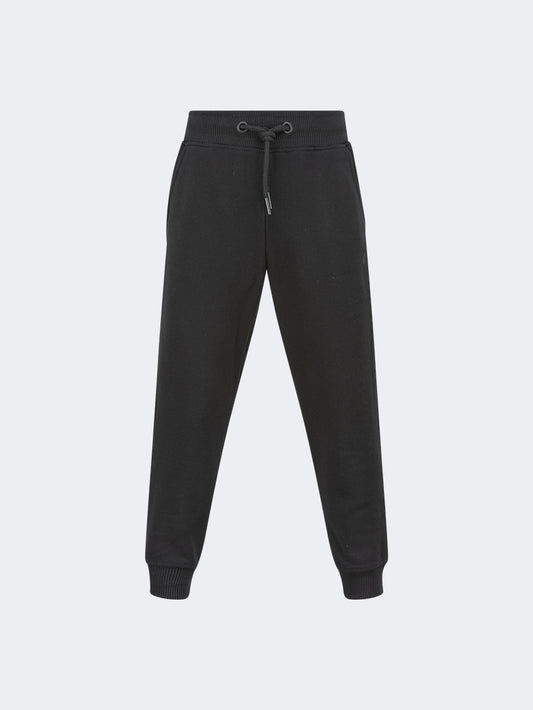 Oil & Gaz Cuffed Kids-Boys Lifestyle Pant Black