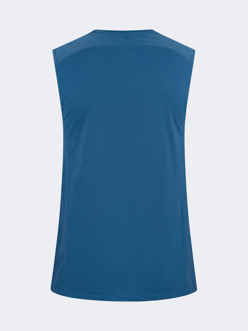 Oil And Gaz Comfortable Men Training Tank Royal Blue