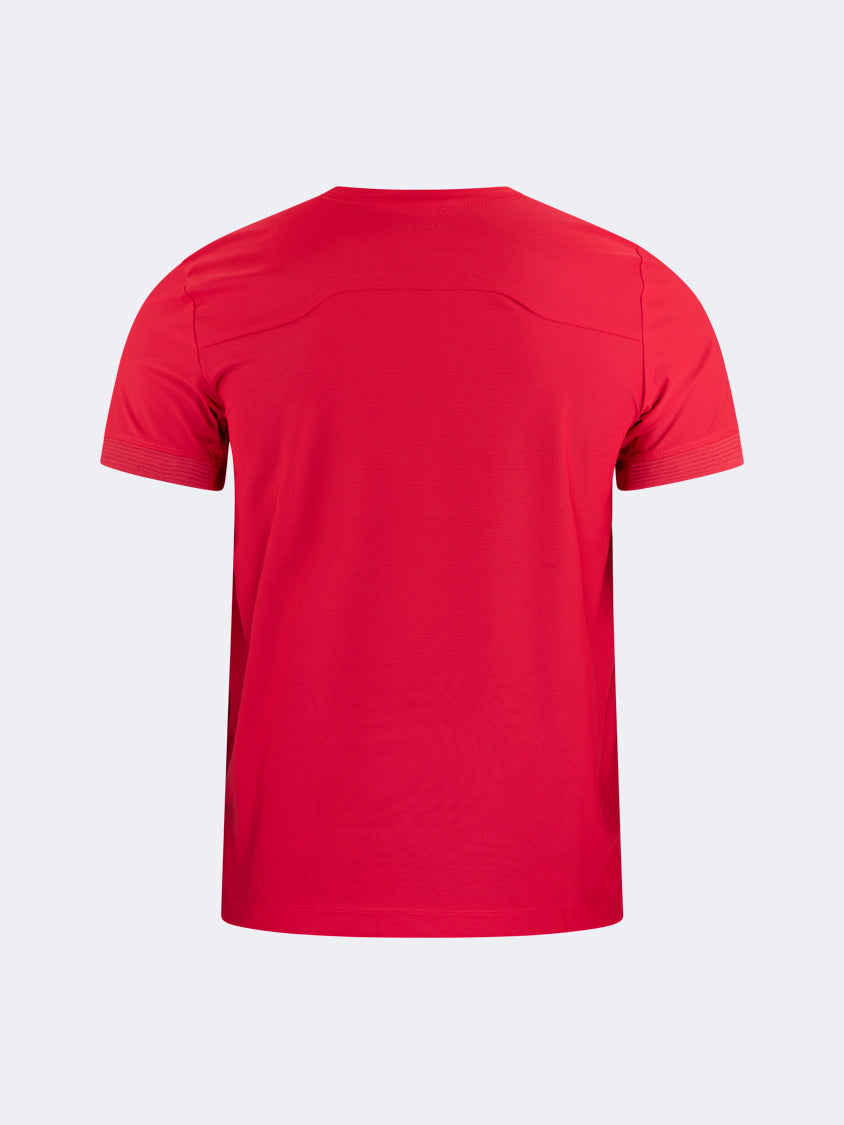 Oil And Gaz Classic Men Lifestyle R-Neck T-Shirt Red
