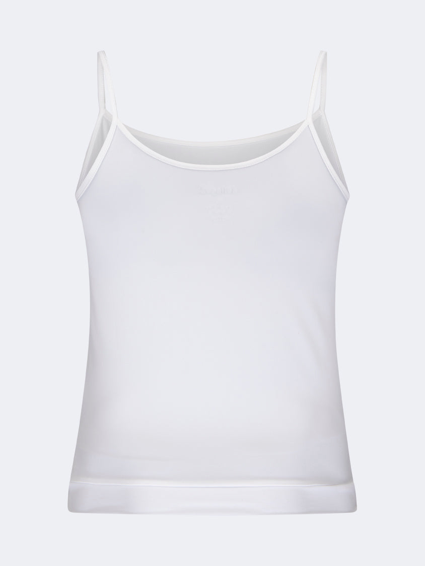 Oil And Gaz Breathable Women Lifestyle Longline Bra White