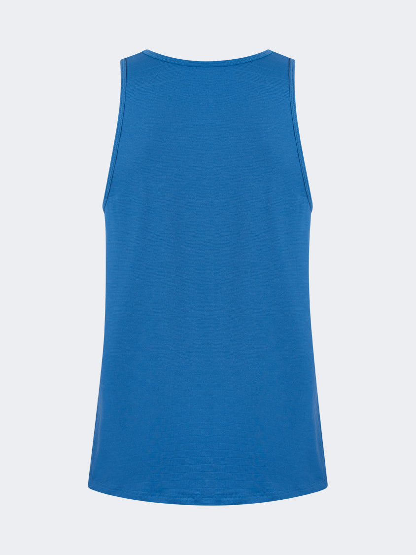 Oil And Gaz Lightweight Men Training Tank Blue