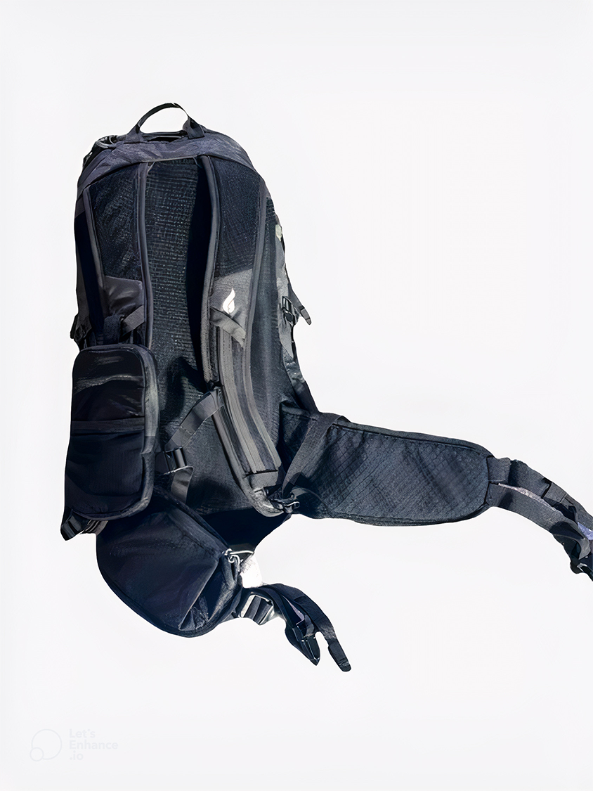 Oil And Gaz 20 L Unisex Hiking Bag Dark Grey/Black