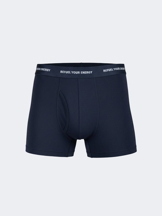 Oil&Gaz Cotton Men Underwear Boxer Pack Of 3 Navy