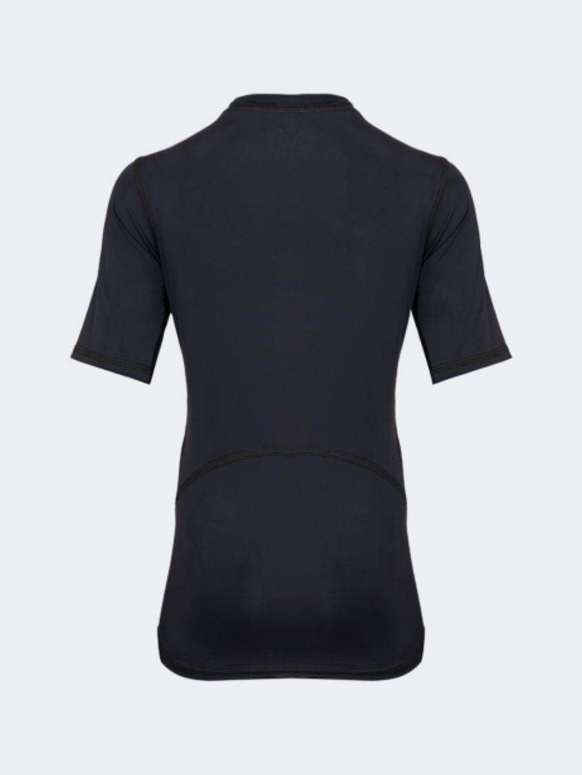 Oil And Gaz Compression Kids Training T-Shirt Black