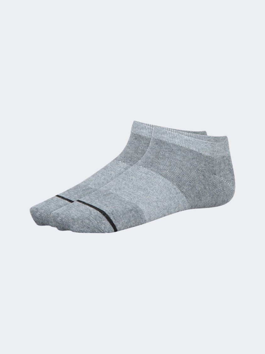 Oil And Gaz Soft 3 Pack Kids Lifestyle Socks Grey/White/Navy