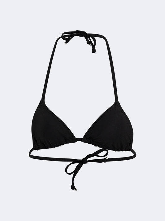 Oil & Gaz Stylish Women Beach Tri-Bra Black
