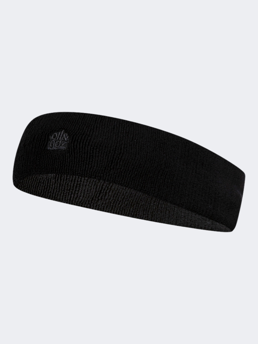 Oil And Gaz Elastic Women Life Style Head Band Black