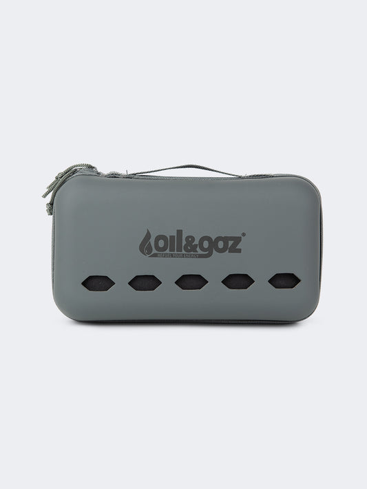 Oil & Gaz Rubber Bag Unisex Lifestyle Microfiber Towel Black