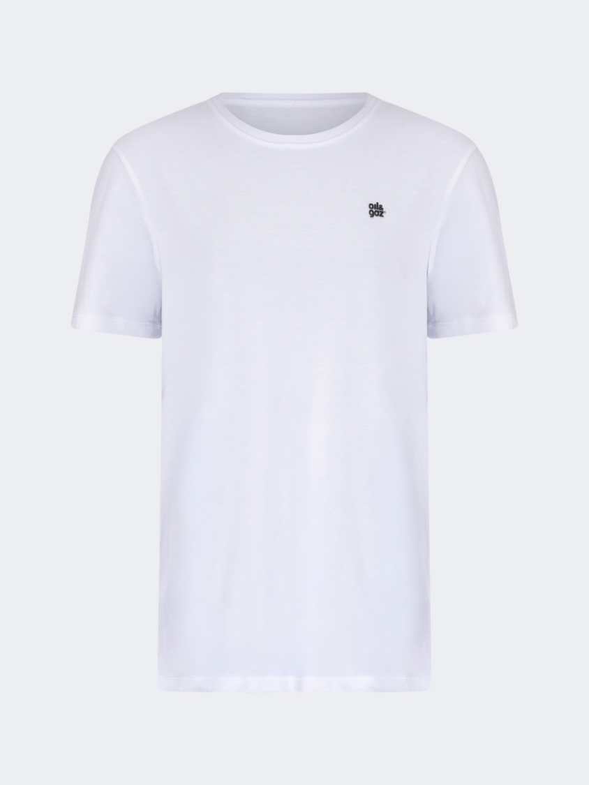 Oil&Gaz Breathable Unisex Lifestyle Graphic T-Shirt White