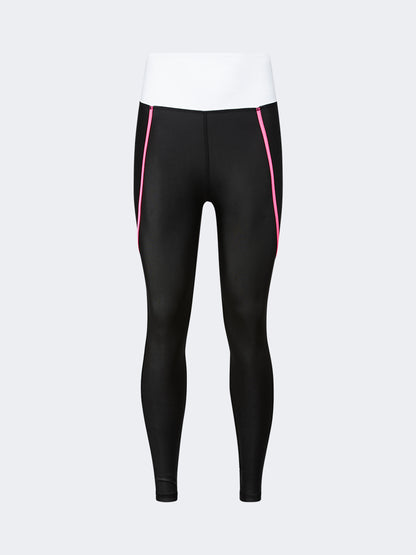 Oil And Gaz Plain Women Lifestyle Tight Black/White/Pink