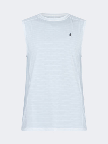 Oil And Gaz Comfortable Men Training Tank White