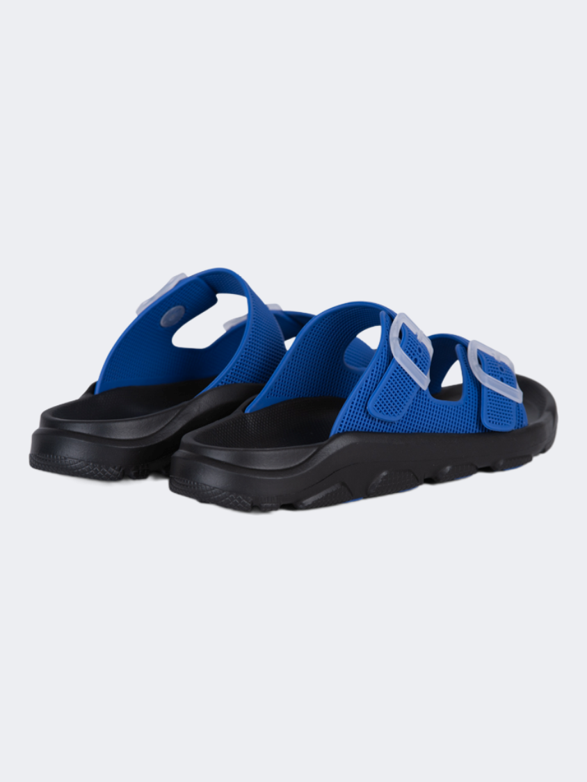 Oil And Gaz Relaxed Kids Beach Slide Black/Blue