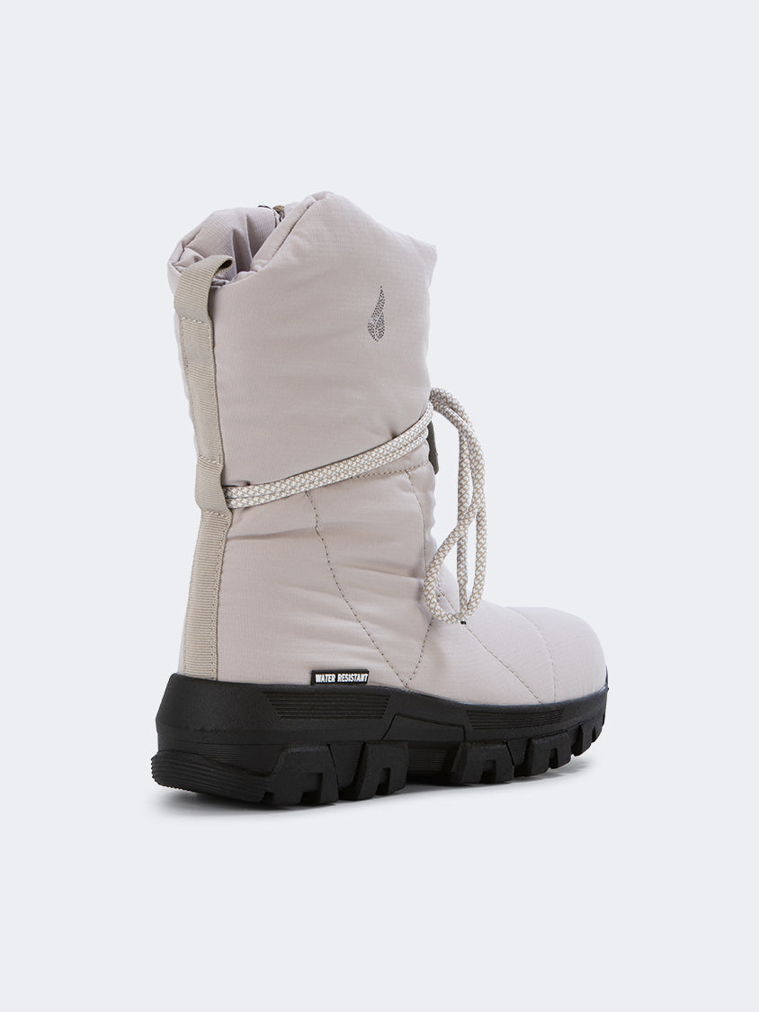 Oil And Gaz Insulated Women Skiing After Ski Boots White